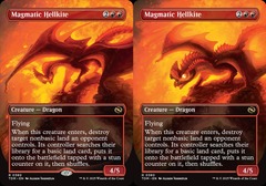 (380) Magmatic Hellkite - BORDERLESS REVERSIBLE